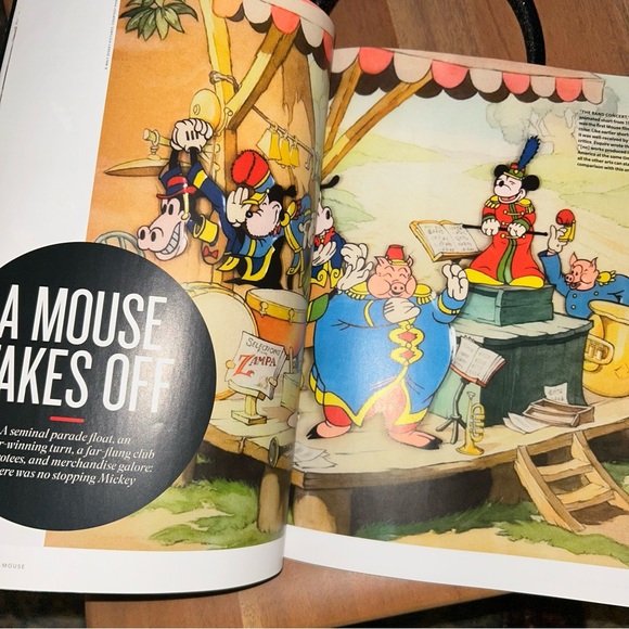 Disney adult Minnie Maleficent ears, NWOT & LIFE Magazine Mickey Mouse Spec Ed. - Picture 5 of 12